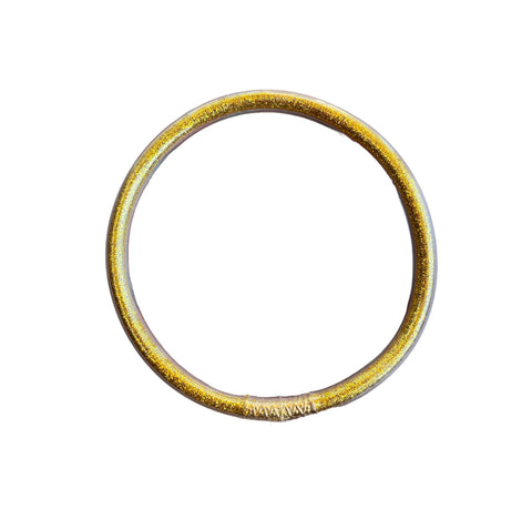 Jelly bangle oro glitter