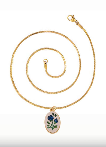 Collana Love Little Italy retro’ Flower vari disegni