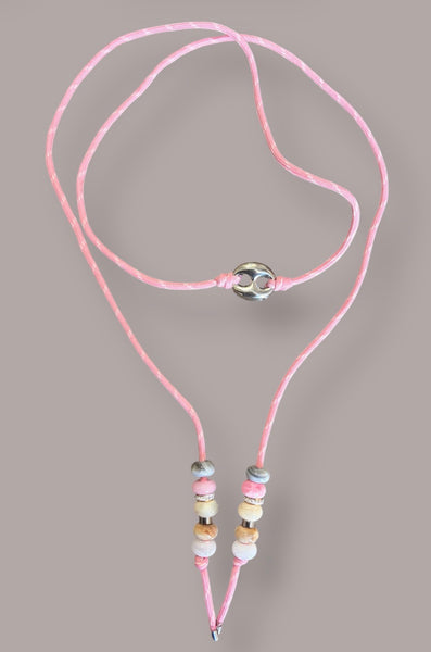 Collana Marine Florida centrale argento  in vari colori