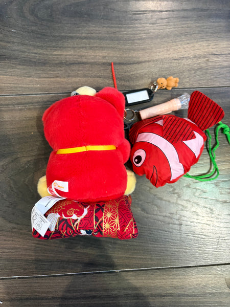 Pimp your bag Samuel serie "Eight Directions of Wealth Cat" abbondanza anno dopo anno