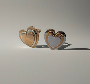 Anello cuore 3d  So Glamour due varianti colore