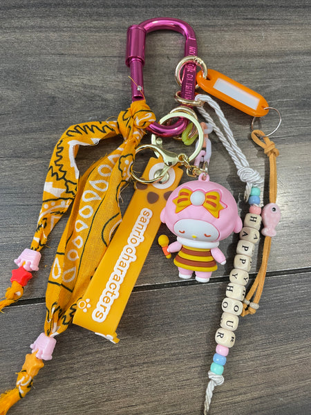 Pimp your Bag Keychain charms per borsa e portachiavi baby My Melody apetta