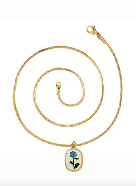 Collana Love Little Italy retro’ Flower vari disegni