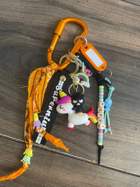 Pimp your Bag Keychain charms per borsa e portachiavi badtz maru unicorno