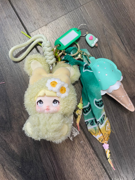 Pimp your Bag Baby Nommi Sweetheart Bunny series Mint Cream