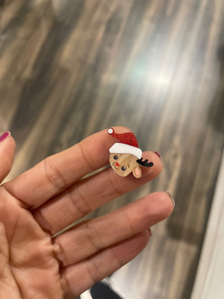 Mono orecchino renna Natale Christmas Edition