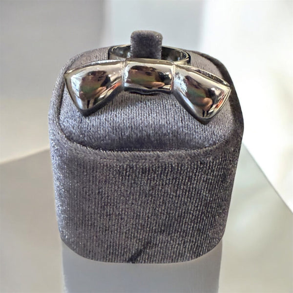 Anello maxi fiocco Rita