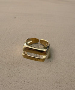 Anello Ada doppio unito regolabile