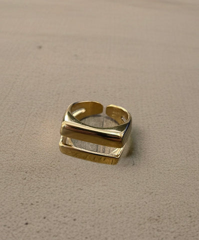 Anello Ada doppio unito regolabile