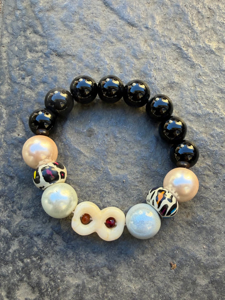 Bracciale labyrinth con simbolo infinito