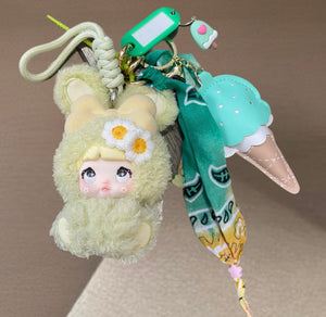 Pimp your Bag Baby Nommi Sweetheart Bunny series Mint Cream