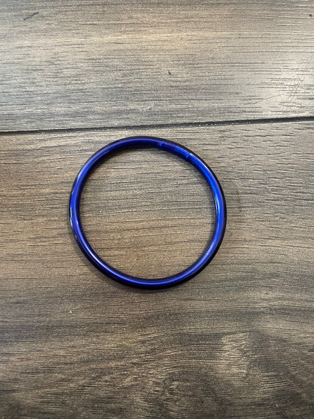 Jelly bangle blu Royal brillante