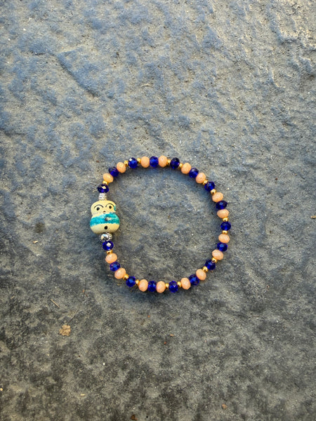 Bracciale chinitos de la Buena suerte blu Limited Edition