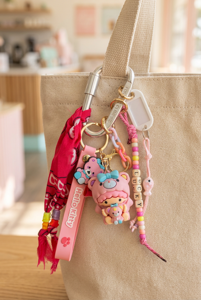Pimp your bag portachiavi per borsa
