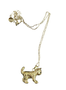 Collana gattino 3d due varianti colore