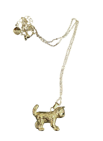Collana gattino 3d due varianti colore