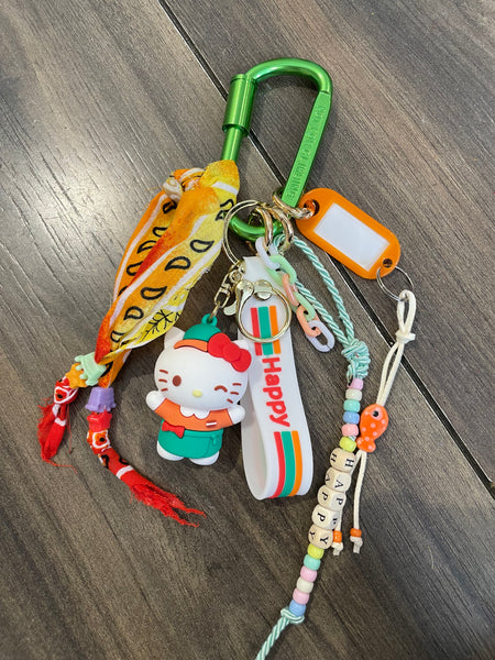 Pimp tour Bag Keychain charms per borsa e portachiavi hallo kitty happy