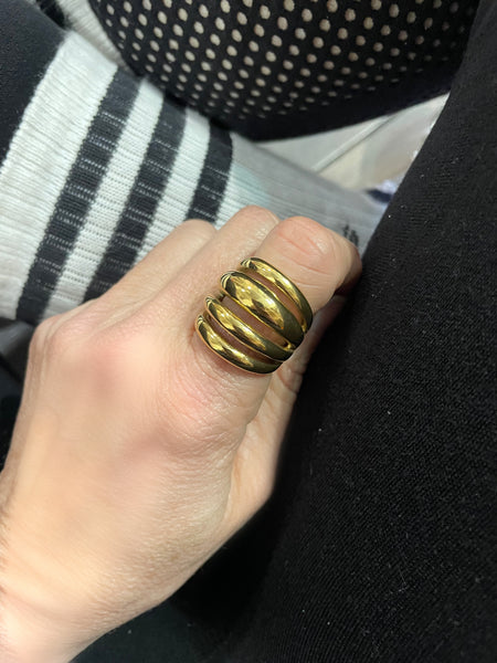 Anello fascua anelli Adelaide due varianti colore