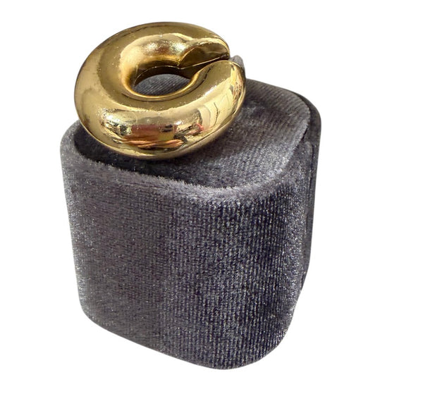 Mono Earcuff donuts Cecilia liscio due varianti colore