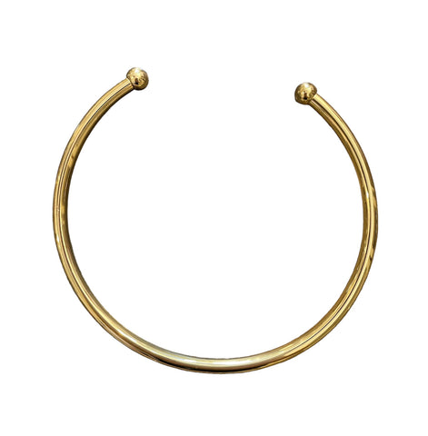 Collarino choker collana rigida due varianti colore