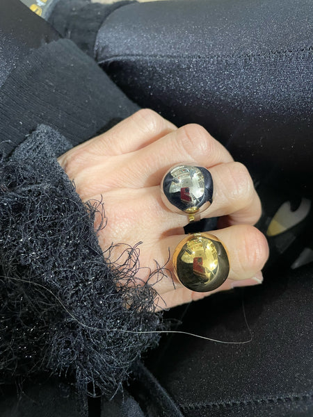 Anello regolabile sfera 3d