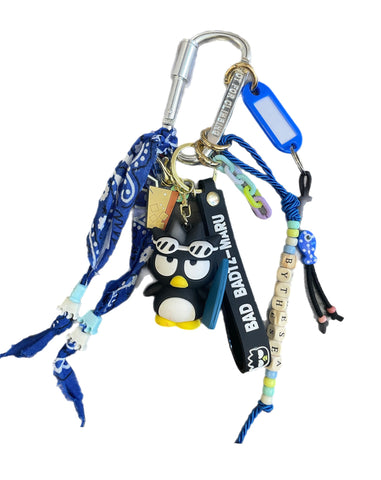 Pimp your Bag Keychain charm per borsa e portachiavi badtz maru beach