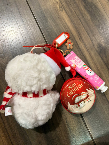 Pimp your bag MM Milk Candy  serie Christmas pupazzo di neve