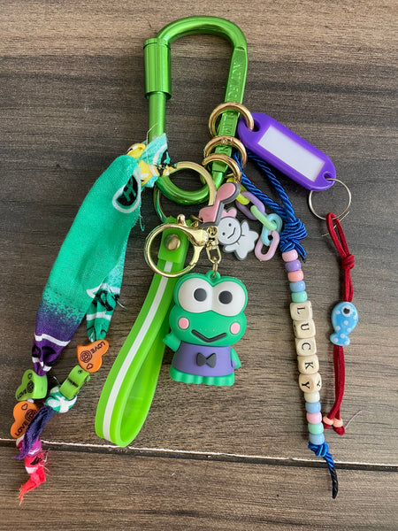 Pimp your Bag Keychain charms per borsa e portachiavi keroppi