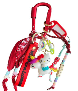 Pimp your Bag Keychain charms per borsa e portachiavi hallo kitty unicorno