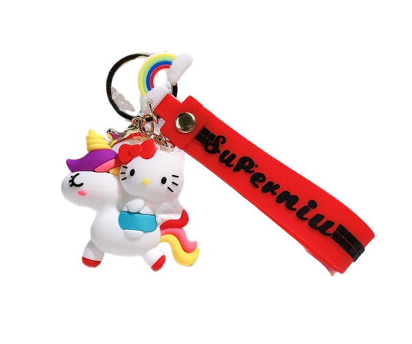 Pimp your Bag Keychain charms per borsa e portachiavi hallo kitty unicorno