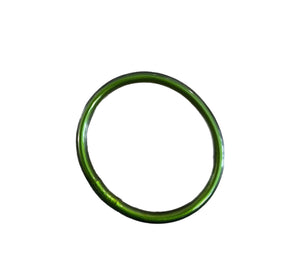 Jelly bangle verde militare brillante