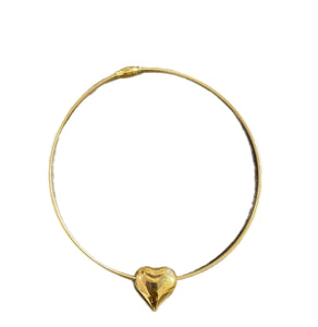 Collana cuore chiusura calamita due varianti colore