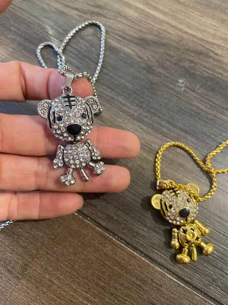 Collana tigrotto due varianti colore