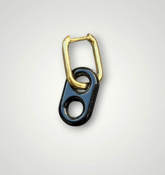 Mono orecchino soda can tabs