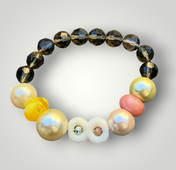 Bracciale labyrinth con simbolo infinito
