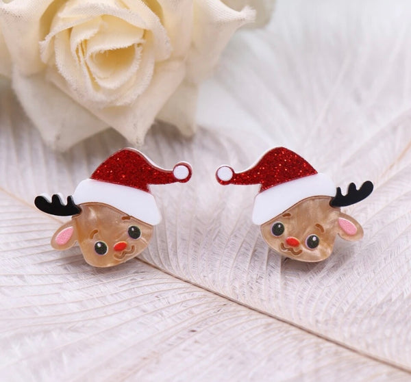 Mono orecchino renna Natale Christmas Edition