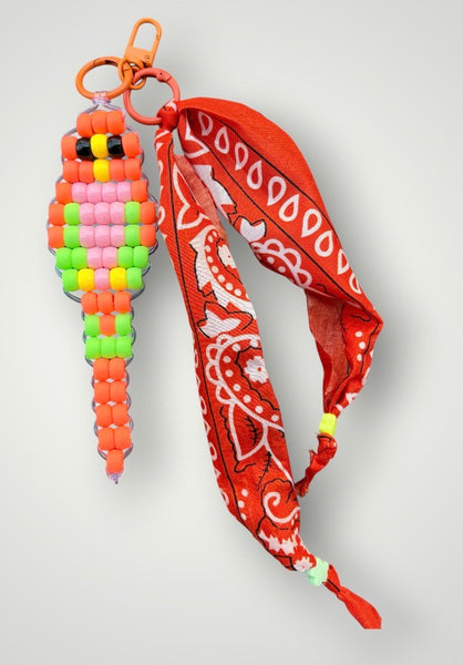 Pimp your bag Colors keychain pappagallo colorato pony Beads Vari utilizzi e vari colori