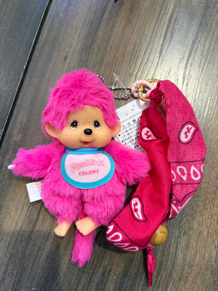 Pimp your Bag Monchichi colors Fuxia