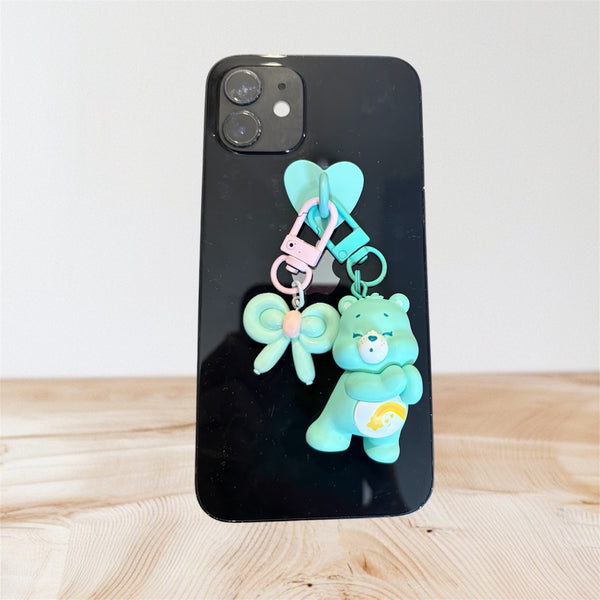 Pimp your phone  orsetto del cuore verde acqua