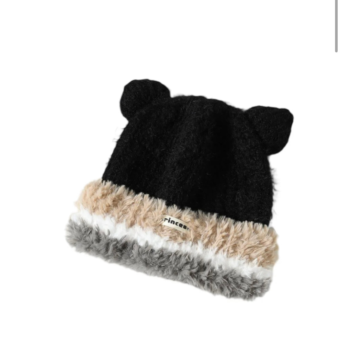 Berretto cappello cuffia orecchie da gatto vari colori