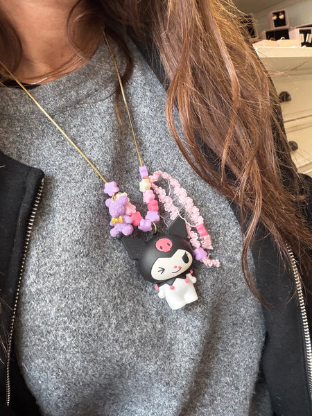 Collana kuromi occhiolino