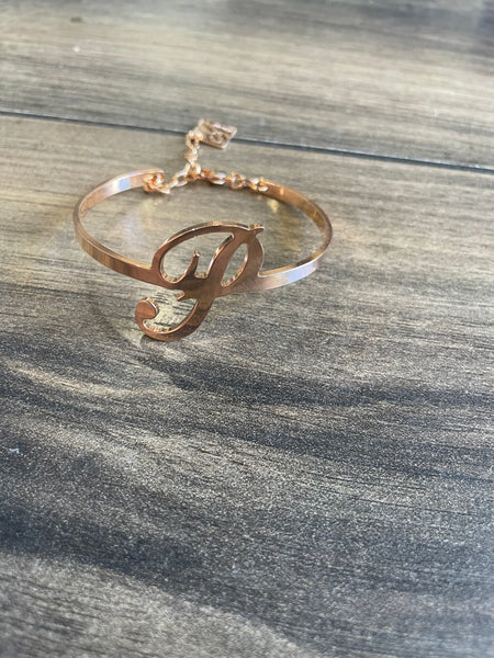 Bracciale regolabile So Glamour tre varianti colore e varie lettere