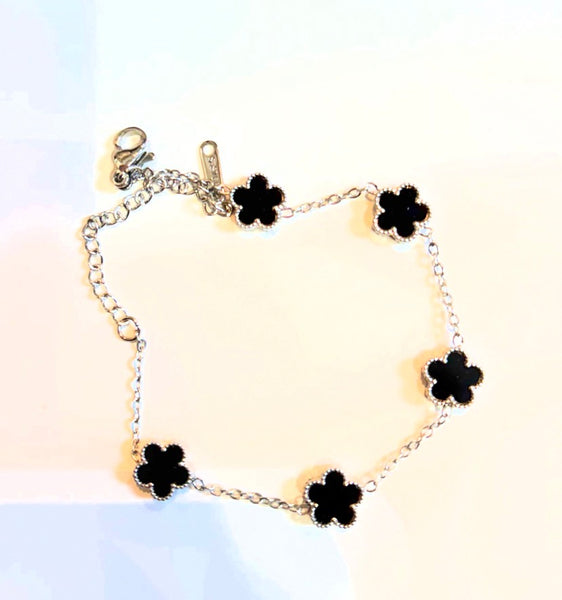 Bracciale fiorellino  vari colori fiore variante piccina