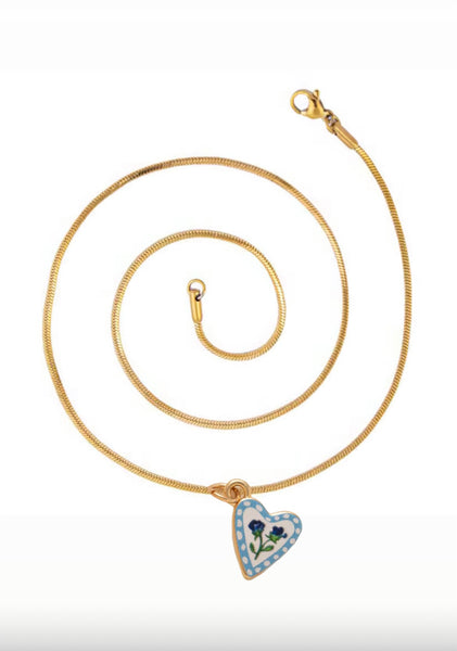 Collana Love Little Italy retro’ Flower vari disegni
