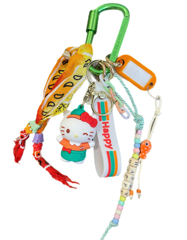 Pimp tour Bag Keychain charms per borsa e portachiavi hallo kitty happy