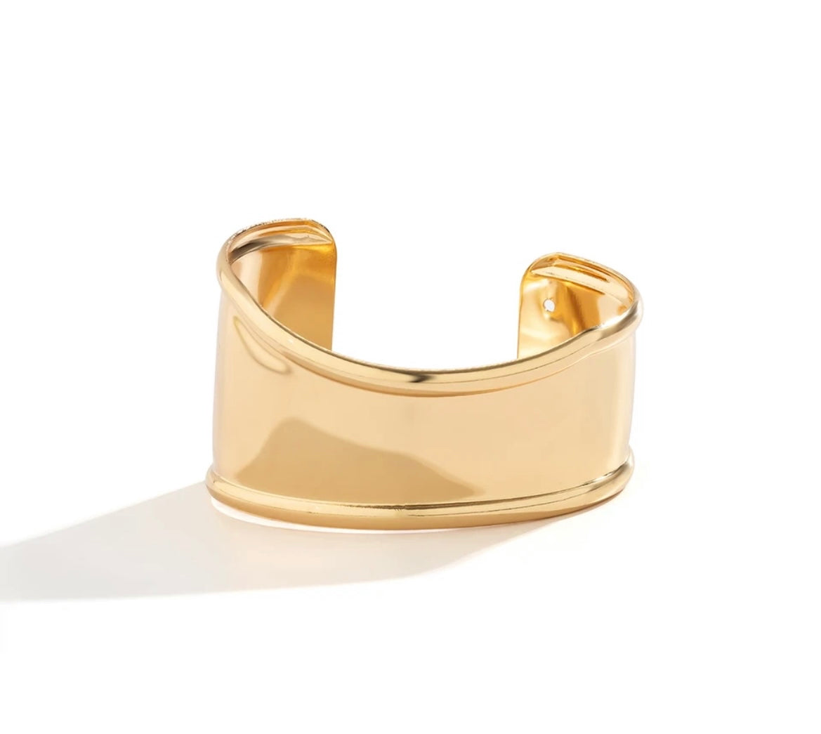 Bracciale manetta polsino onda modello basso