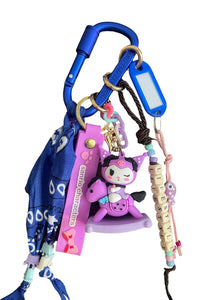 Pimp your Bag Keychain charms per borsa e portachiavi kuromi cavalluccio a dondolo