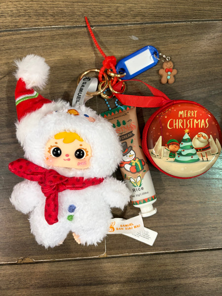 Pimp your bag Samuel serie Christmas good night song Snow Man pupazzo di neve