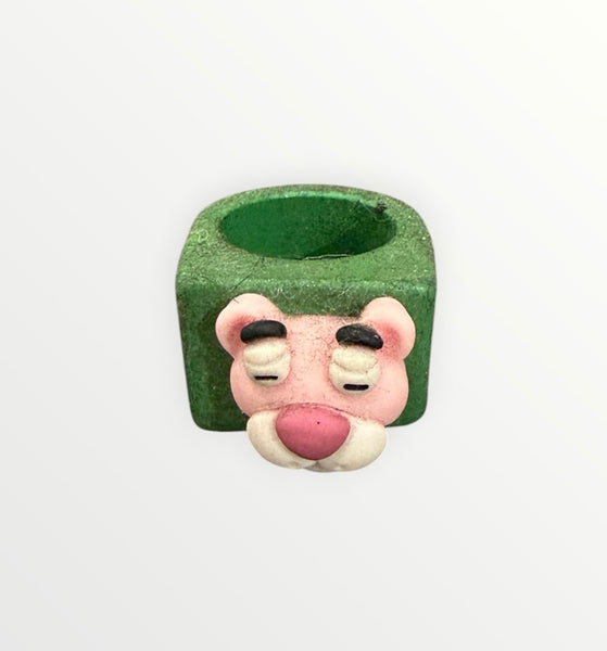 Anello resina pantera rosa vari colori