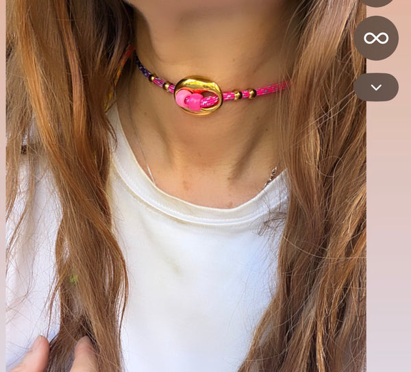 Collana choker Marine Florida vari colori